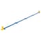 Vestil Steel Gantry Crane V-Groove Track End Stops 5 in. High Yellow V-TRACK-ES - alternate 4